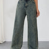 “Women’s Loose Fit Wide-Leg Jeans”