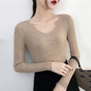 Rib Knit Long Sleeve Top