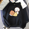 Bubu Panda Bear Print Pullover Hoodie
