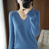 “Women’s Cashmere V-Neck Sweater”