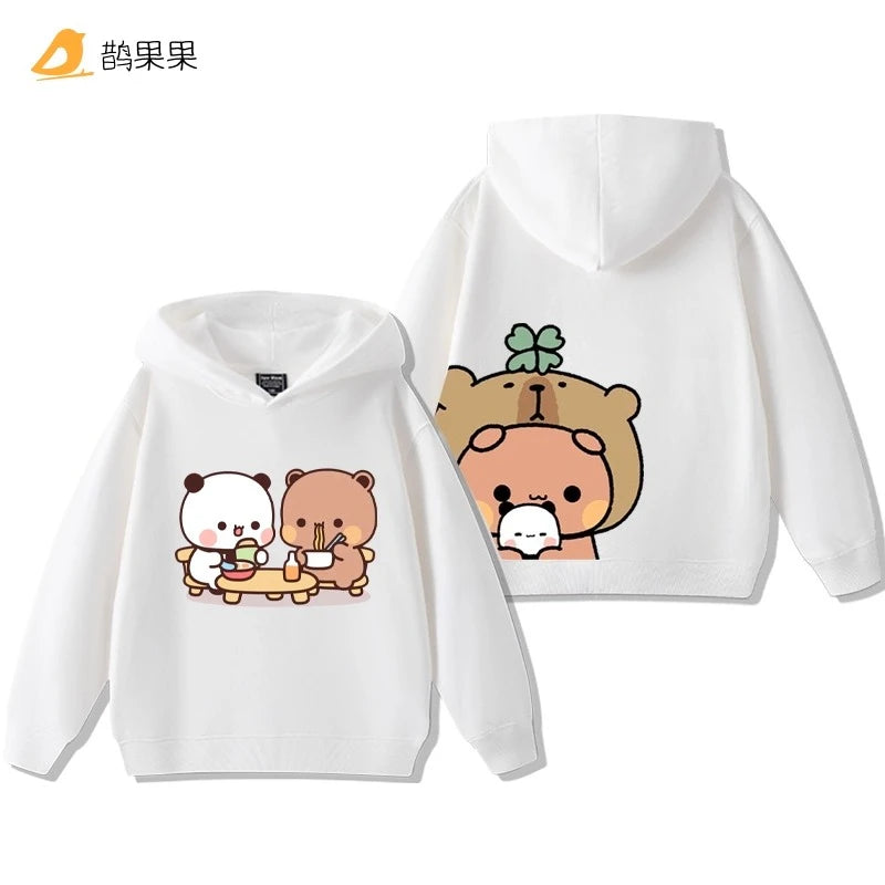 Bubu Cartoon Hoodie – Kids’ Autumn/Winter Sweatshirt