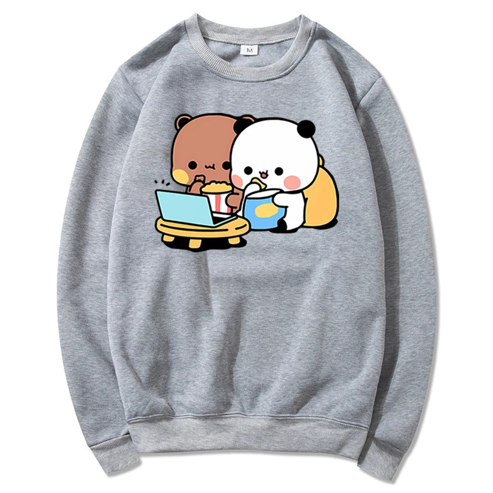 Bubu & Dudu Panda Hoodie – Kawaii Sweatshirt