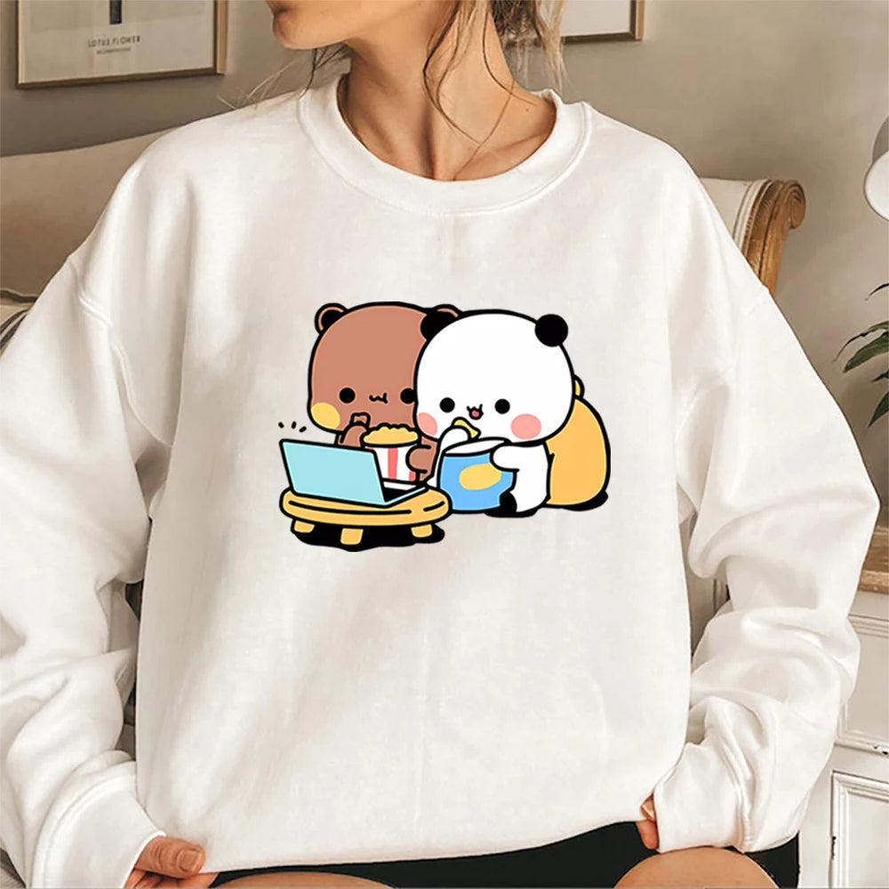 Bubu & Dudu Panda Hoodie – Kawaii Sweatshirt