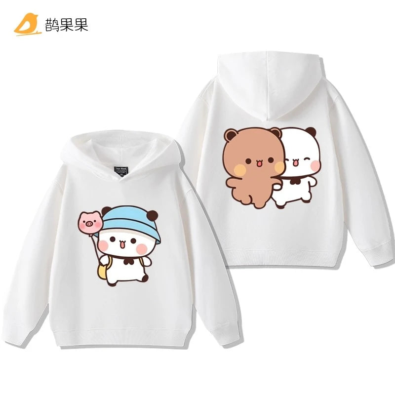 Bubu Cartoon Hoodie – Kids’ Autumn/Winter Sweatshirt