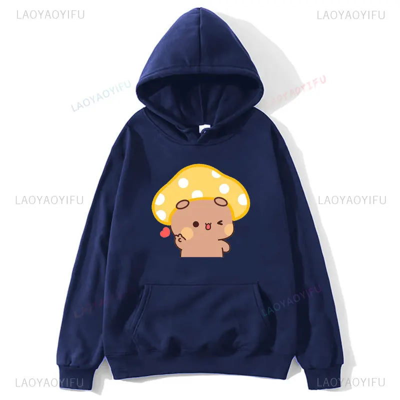 Bubu & Dudu Flip-Flop Hoodie – Funny Kawaii Sweatshirt