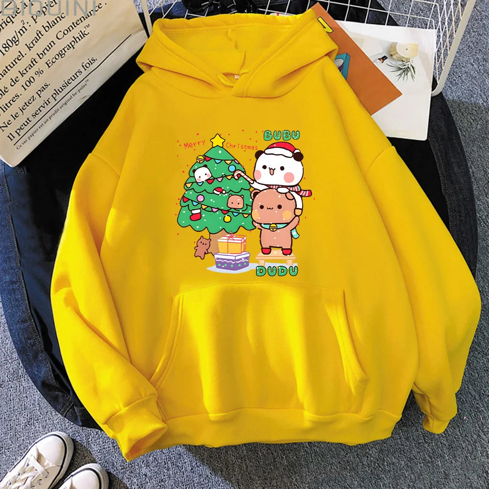 1. Harajuku Bubu Dudu Cartoon Hoodie
