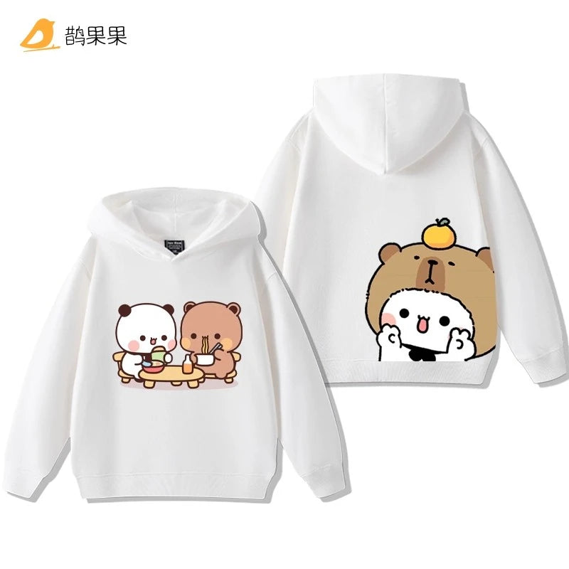 Bubu Cartoon Hoodie – Kids’ Autumn/Winter Sweatshirt