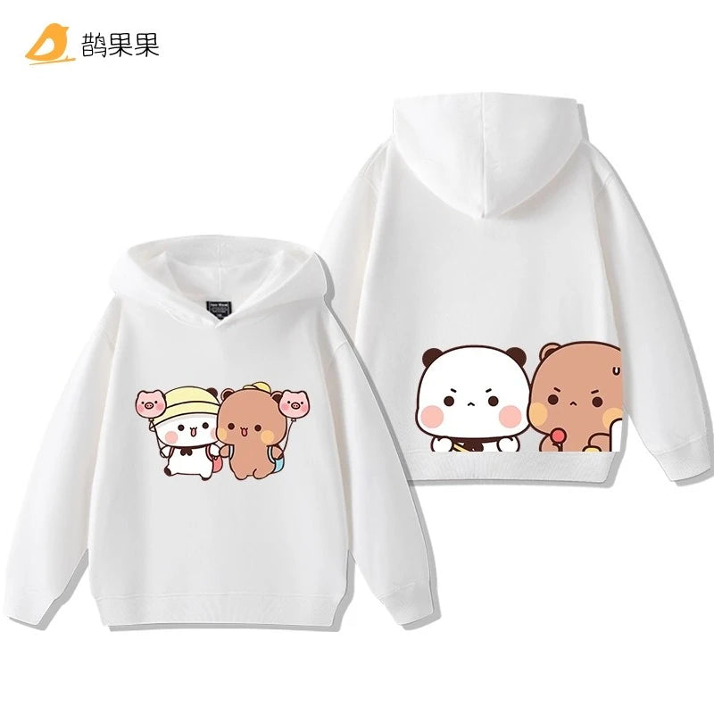 Bubu Cartoon Hoodie – Kids’ Autumn/Winter Sweatshirt