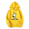Snoopy Cartoon Hoodie 2024 – Casual Pullover for Men & Women