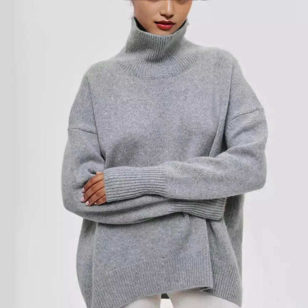 Slim Fit Turtleneck Pullover