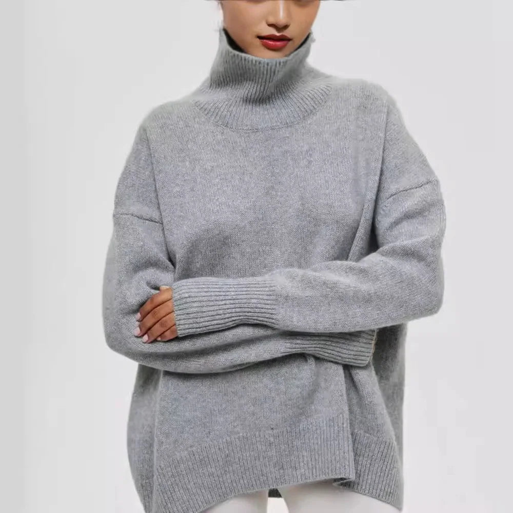 Slim Fit Turtleneck Pullover