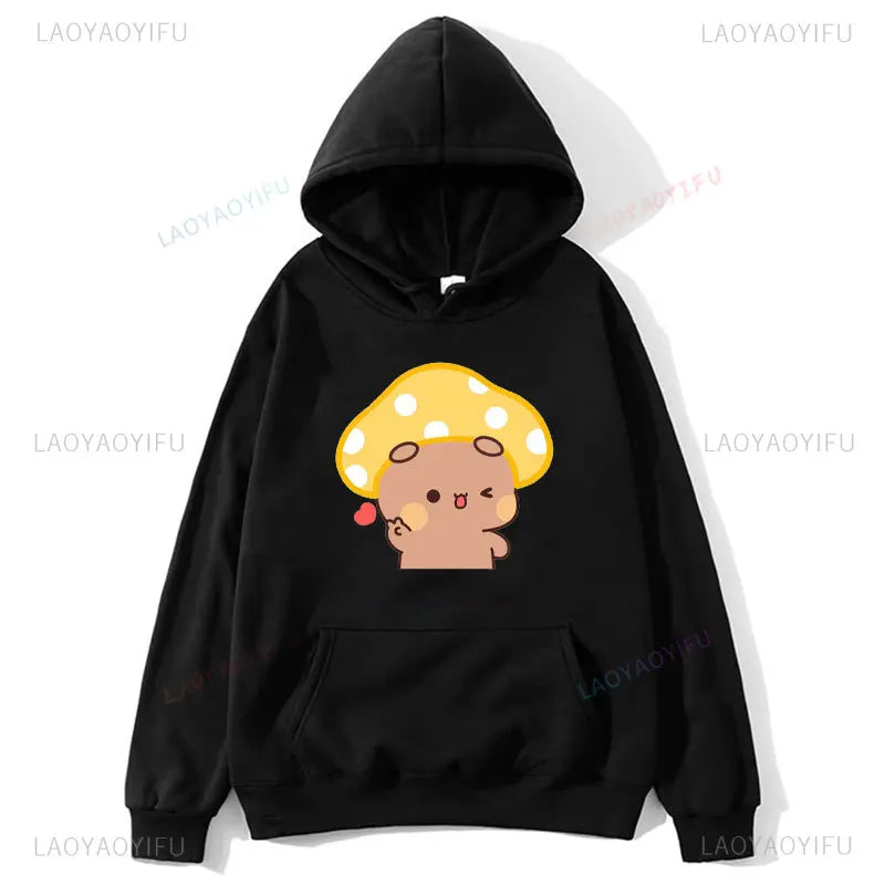 Bubu & Dudu Flip-Flop Hoodie – Funny Kawaii Sweatshirt