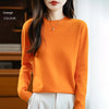 “Women’s 100% Velvet O-Neck Sweater”