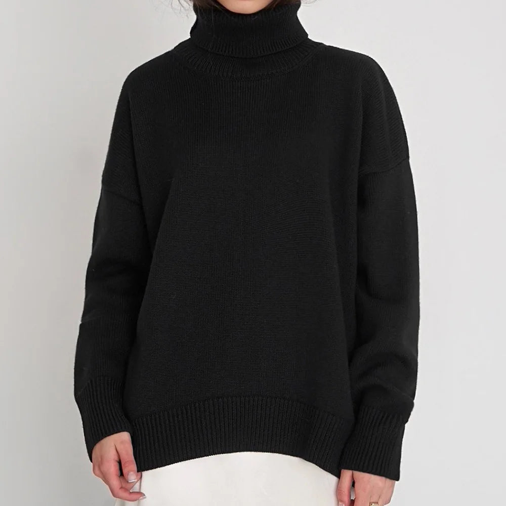 Slim Fit Turtleneck Pullover
