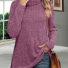 Women’s Thick Knitted Sweater – Autumn Turtleneck Pullover
