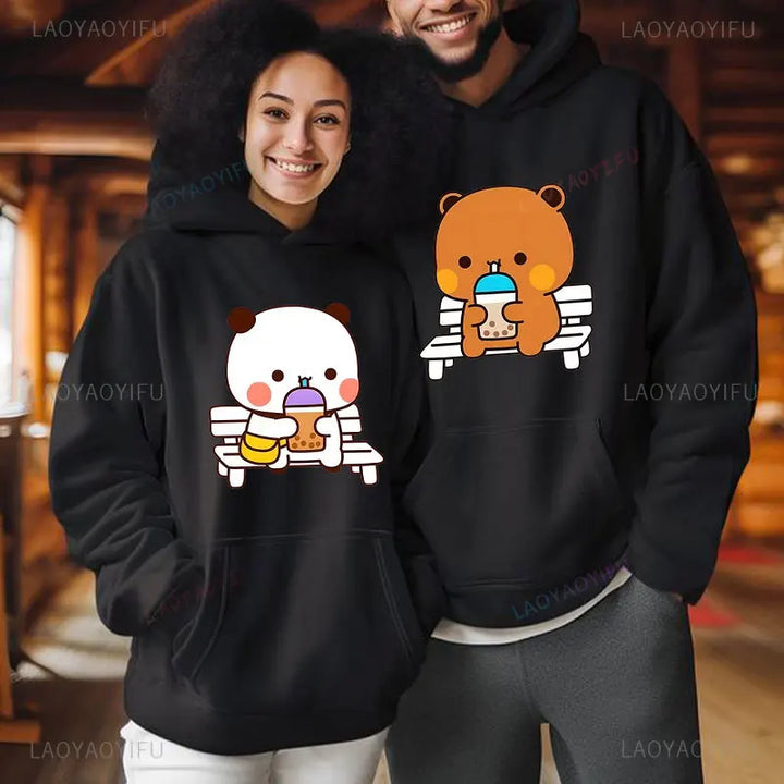 Trendy Couple Bubu & Dudu Hoodies