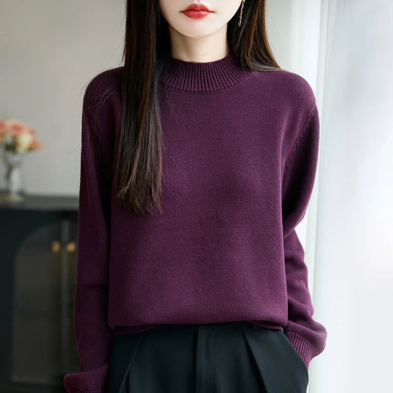 “100% Cotton Women’s Knit Pullover”