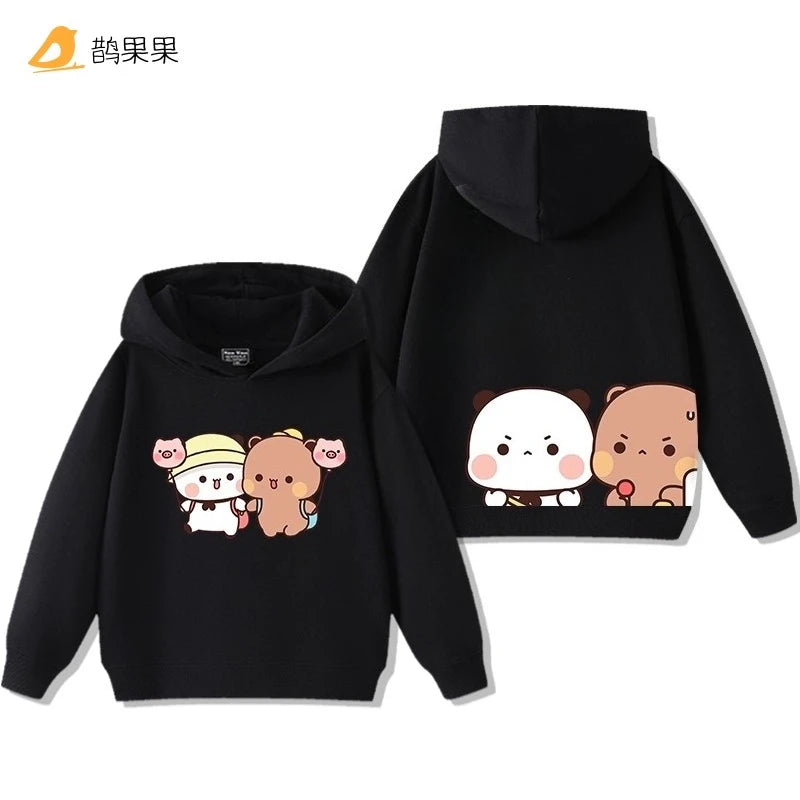 Bubu Cartoon Hoodie – Kids’ Autumn/Winter Sweatshirt