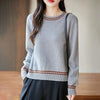 Autumn/Winter Knit Top – O-Neck Casual Sweater