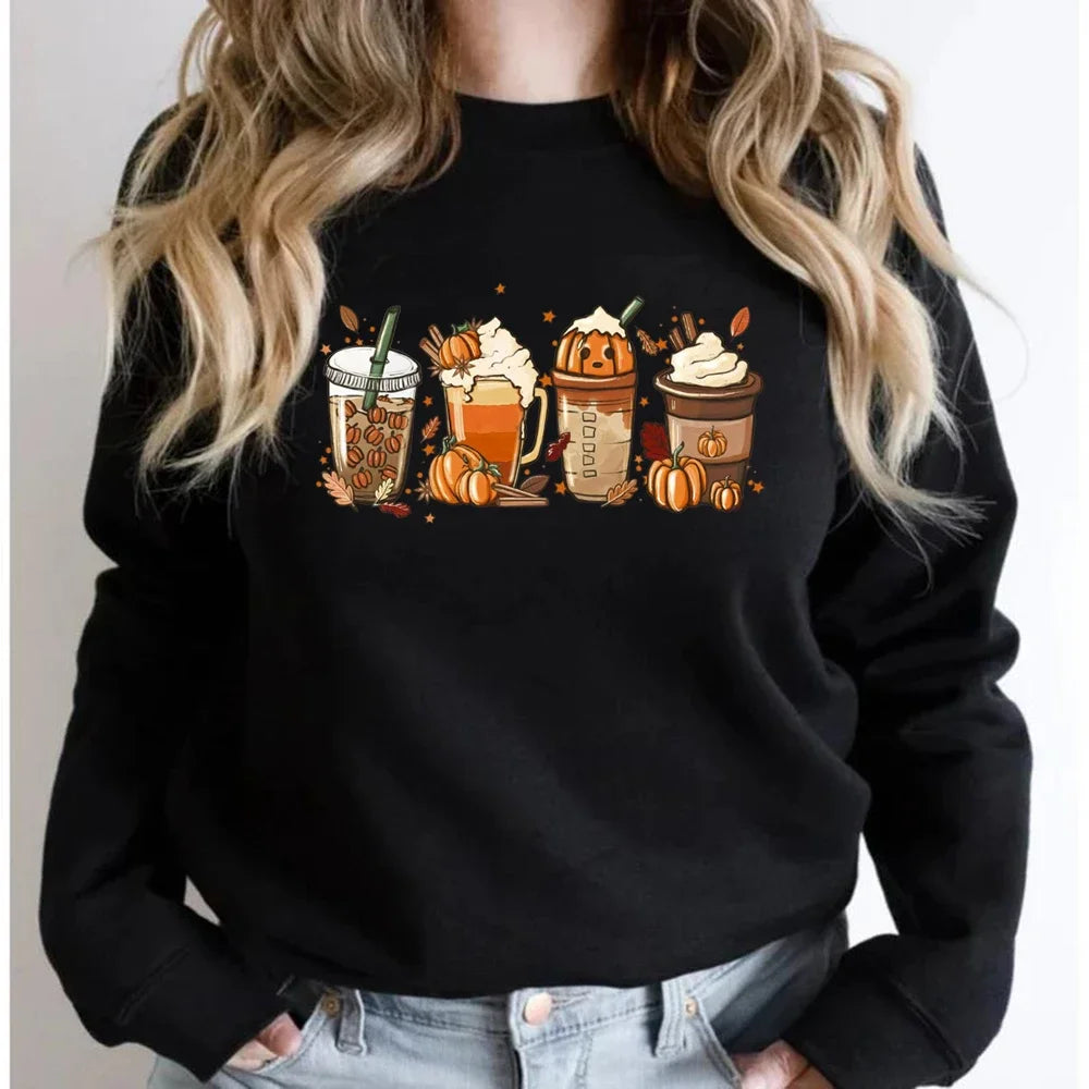 1. Fall Coffee Lover Sweatshirt