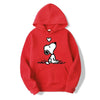 Snoopy Cartoon Hoodie 2024 – Casual Pullover for Men & Women