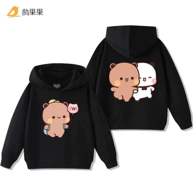 Bubu Cartoon Hoodie – Kids’ Autumn/Winter Sweatshirt