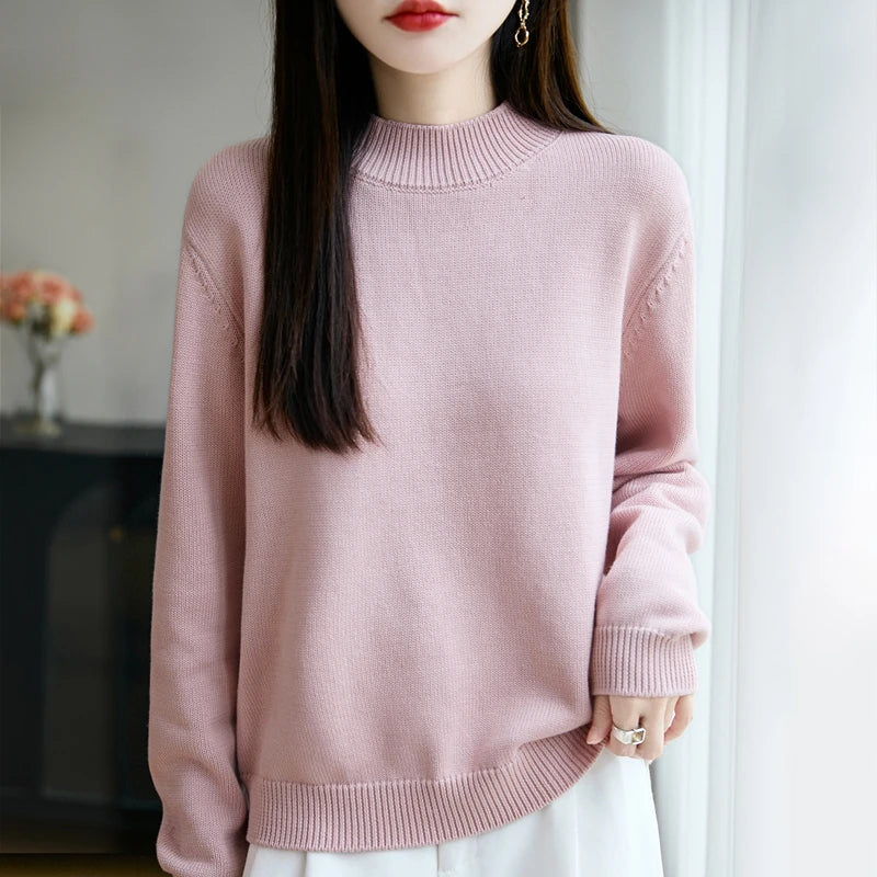 “100% Cotton Women’s Knit Pullover”