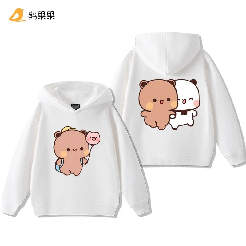 Bubu Cartoon Hoodie – Kids’ Autumn/Winter Sweatshirt