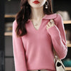 “Women’s 100% Cashmere Short-Sleeve Sweater”