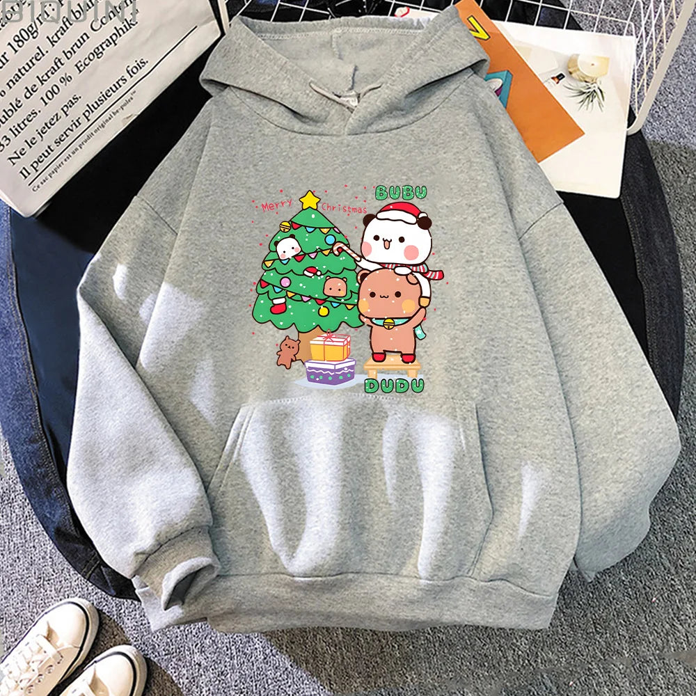 1. Harajuku Bubu Dudu Cartoon Hoodie