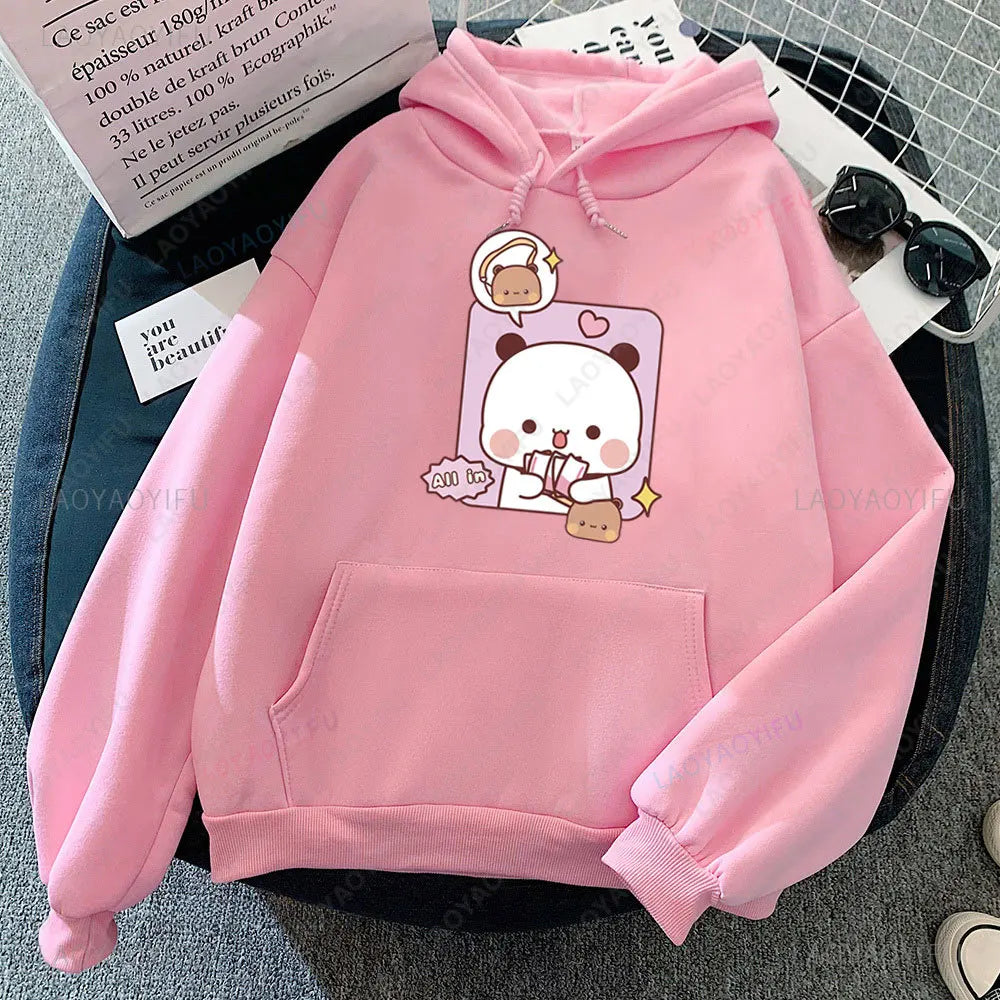 Panda Bubu Dudu Love Heart Sweatshirt