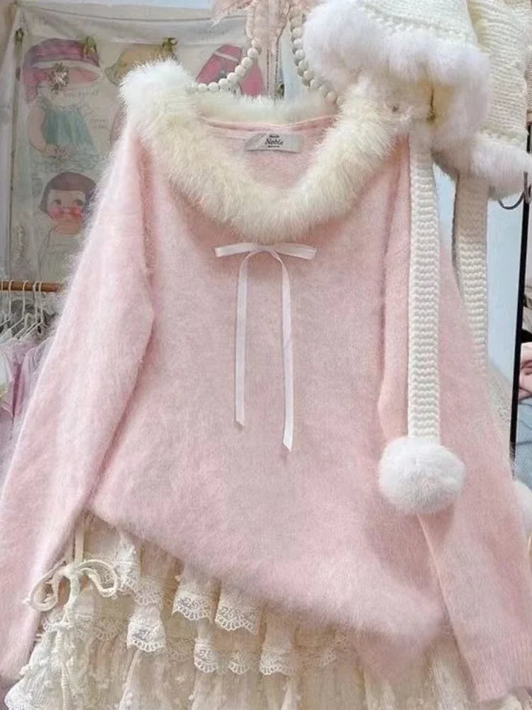 Sexy Y2K Pullover – Elegant Knitted Top