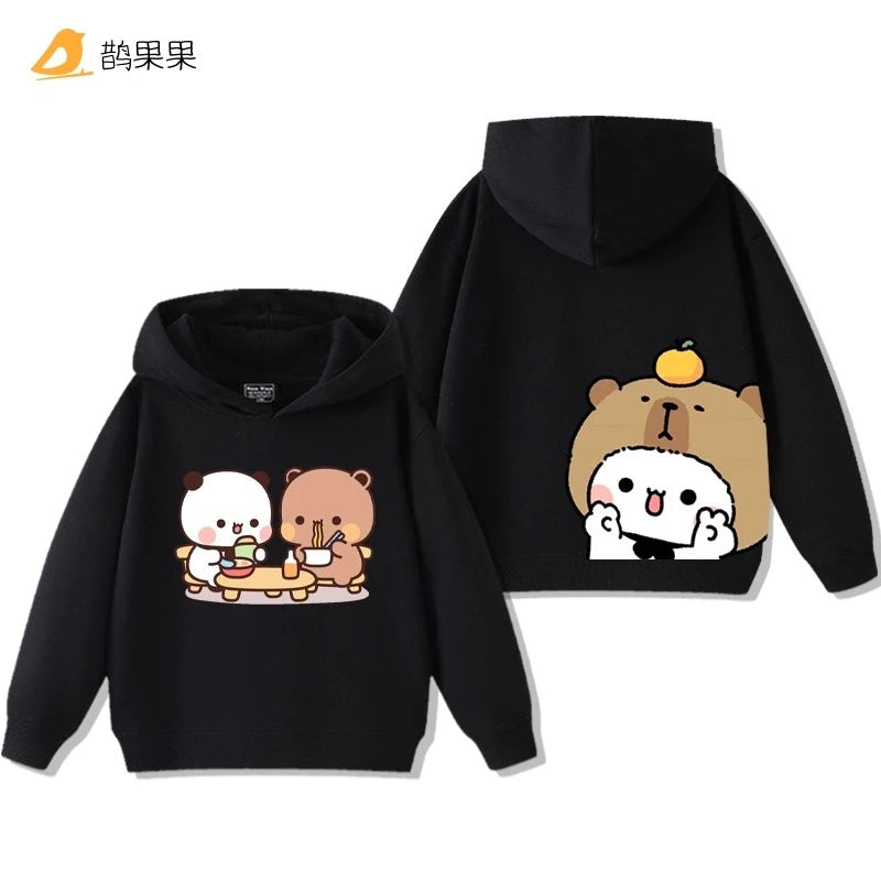 Bubu Cartoon Hoodie – Kids’ Autumn/Winter Sweatshirt