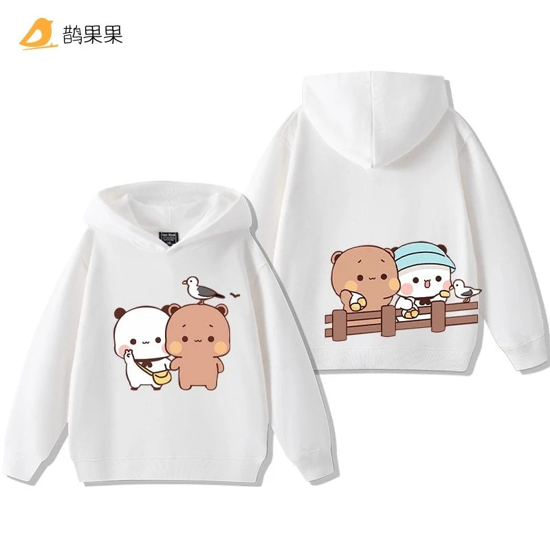 Bubu Cartoon Hoodie – Kids’ Autumn/Winter Sweatshirt