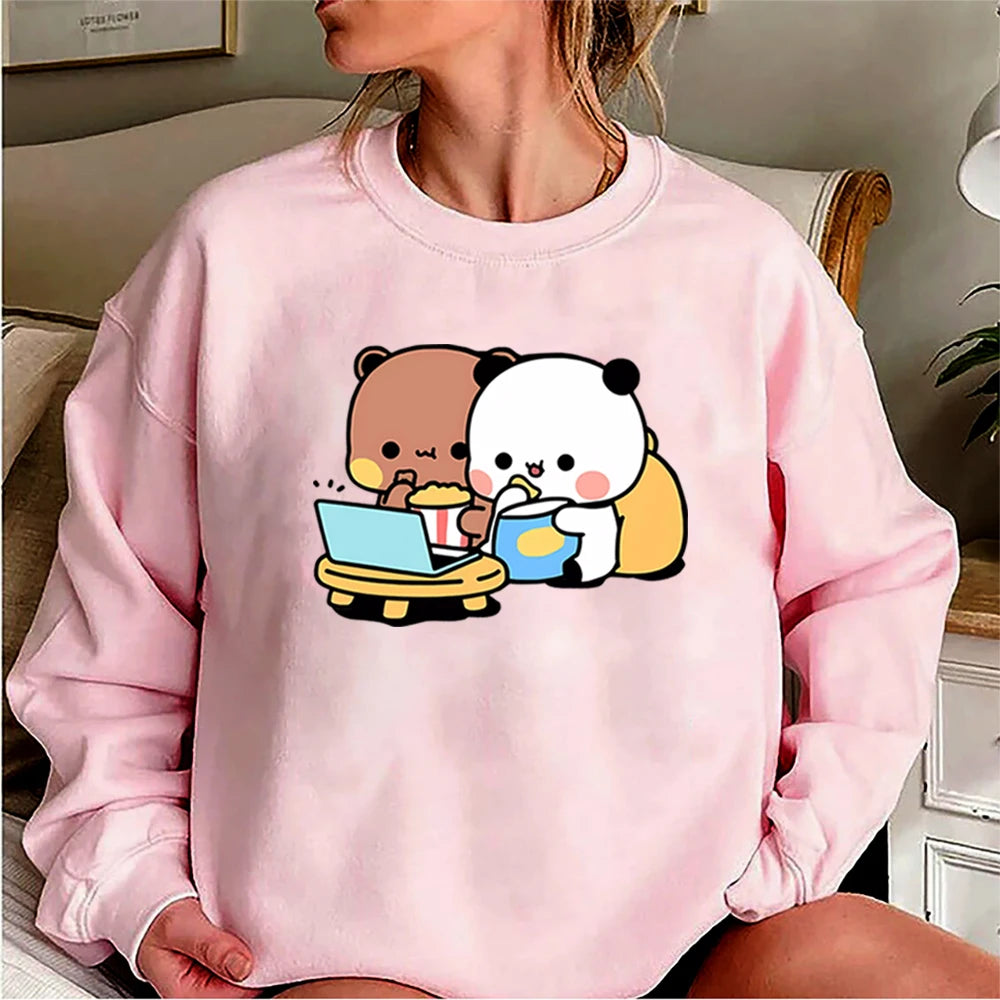 Bubu & Dudu Panda Hoodie – Kawaii Sweatshirt