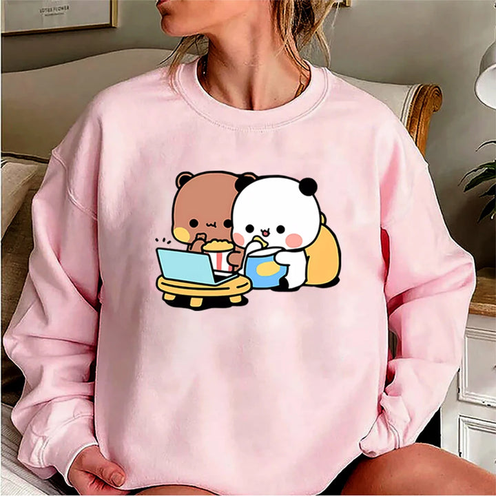 Bubu & Dudu Panda Hoodie – Kawaii Sweatshirt