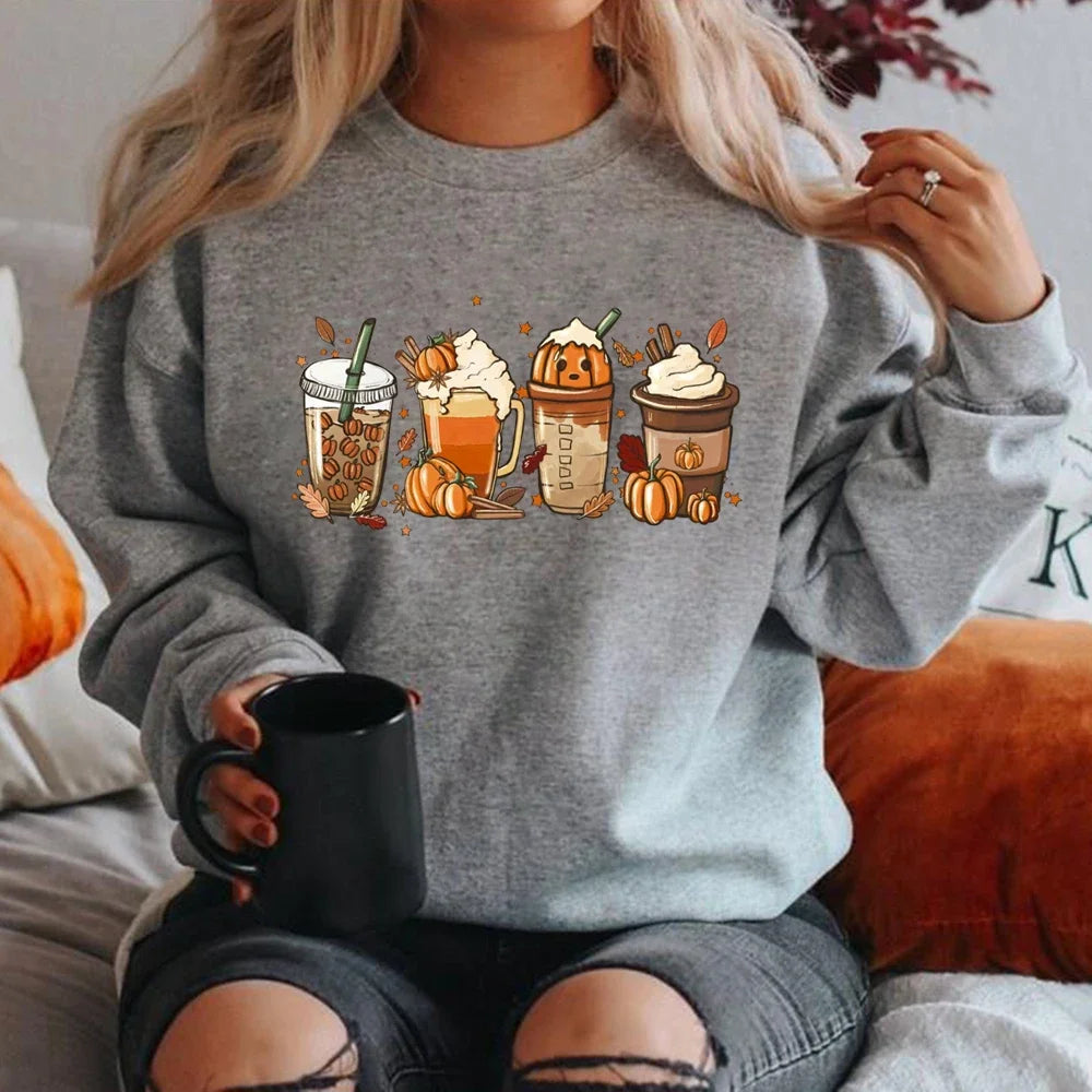 1. Fall Coffee Lover Sweatshirt