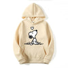 Snoopy Cartoon Hoodie 2024 – Casual Pullover for Men & Women