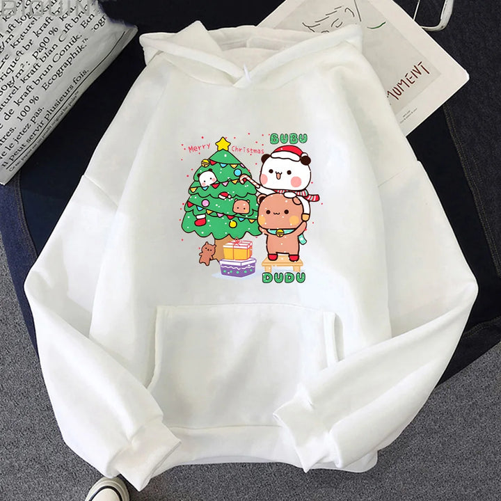 1. Harajuku Bubu Dudu Cartoon Hoodie