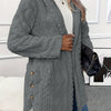 Women’s Plush Hooded Cardigan – Thick Warm Sweater