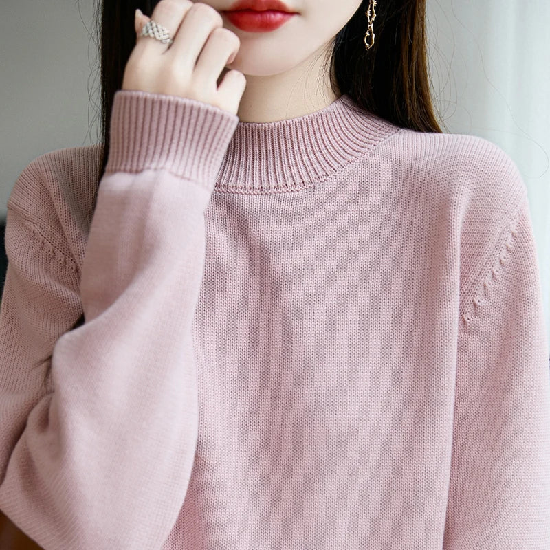 “100% Cotton Women’s Knit Pullover”