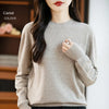 “Women’s 100% Velvet O-Neck Sweater”