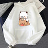 Autumn Bubu Dudu Bubble Tea Hoodie – Kawaii Oversized Sweatshirt