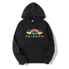 Friends TV Show Hoodie – Women’s Casual Pullover, Coffee Print, Long Sleeve
