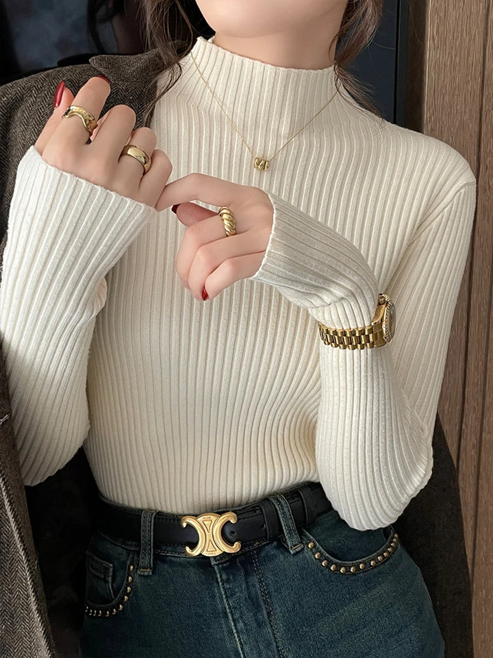 Women’s Turtleneck Sweater – Autumn/Winter 2025 Pullover