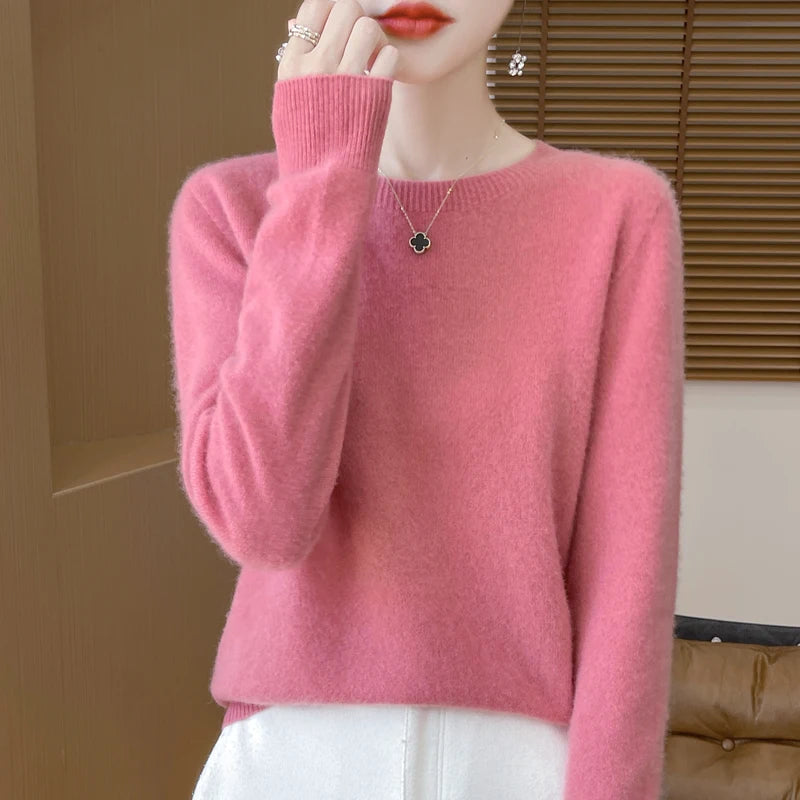 “Women’s 100% Merino Wool Sweater”