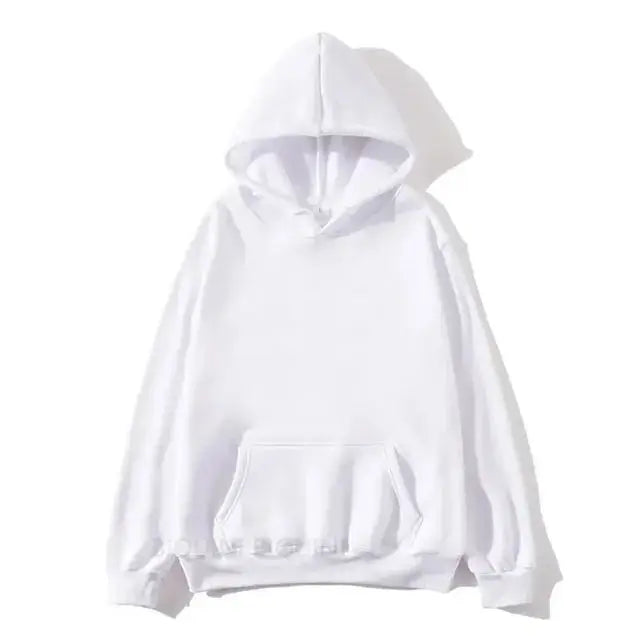 Heartbeat Print Hoodie – Casual Unisex Pullover